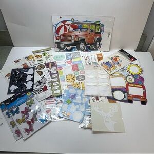 mixed sticker lot scrapbooking card making journaling crafts‎